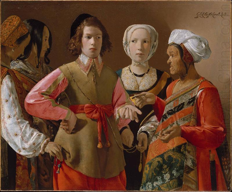 Fortune Teller, Georges de La Tour